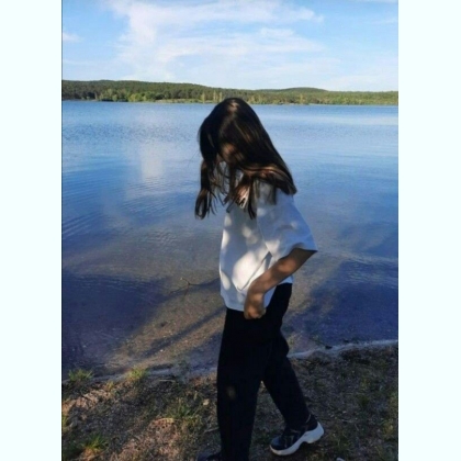 Поеду купаться на озеро.